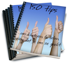 150 Tips ...om kinderen te laten zien dat je om ze geeft